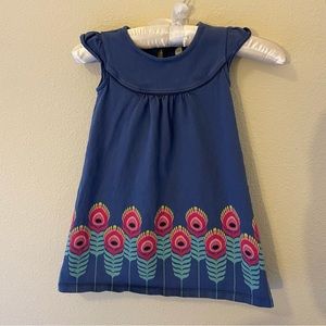 Tea Collection Peacock Cotton Dress